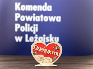 Zdjęcia przedstawiają finał Szlachetnej Paczki w Leżajsku, w której udział wzięli funkcjonariusze i pracownicy cywilni.