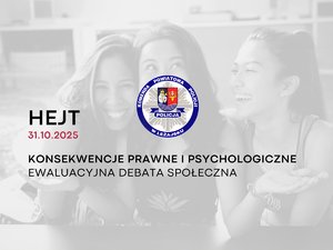 Plakat zaproszenia na debatę społeczną, która odbędzie się 31.10.2025 r. w Zespole Szkół Licealnych imienia Bolesława Chrobrego w Leżajsku.